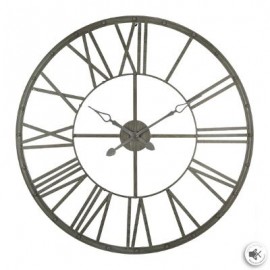 Reloj metal gris  d 96  gris